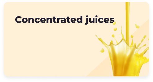 Concentrated juices